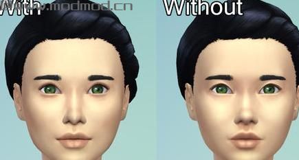 一款面部非替换皮肤 By Plumb-Bomb