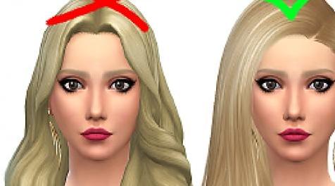 模拟人生4MOD CAS列表中，隐藏所有模拟人生4的默认发型