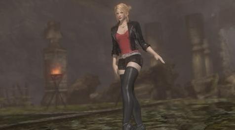 死或生5MOD  SARAH DLC 001 hotpants Latex
