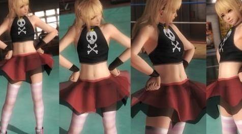 死或生5MOD  Marie seethrough skirt top