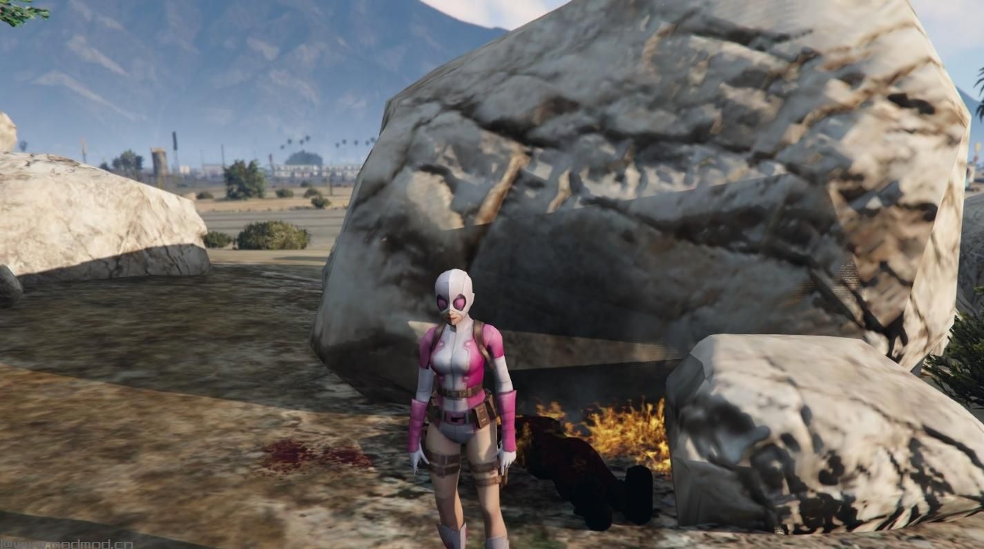 侠盗猎车手5MOD GwenPool