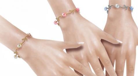 模拟人生4MOD S-Club LL ts4 bracelet N08-手链N08