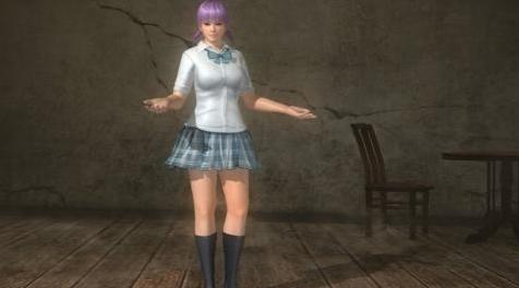 死或生5MOD Ayane’s Blue School Outfit