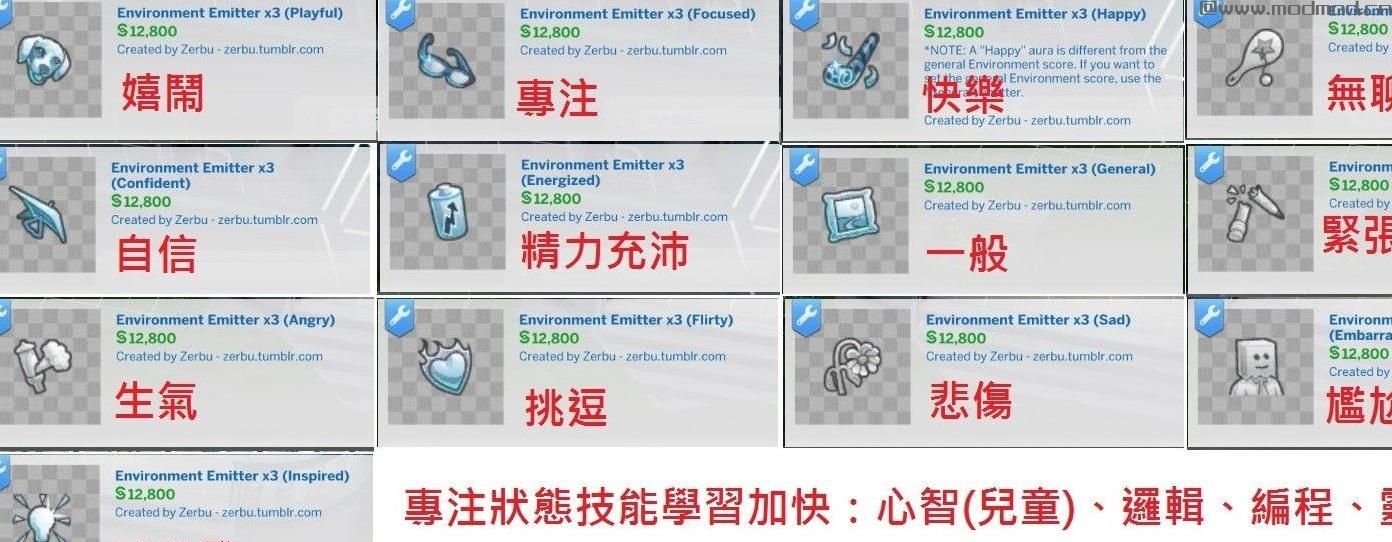 模拟人生4MOD 模拟人生4心情控制补丁！