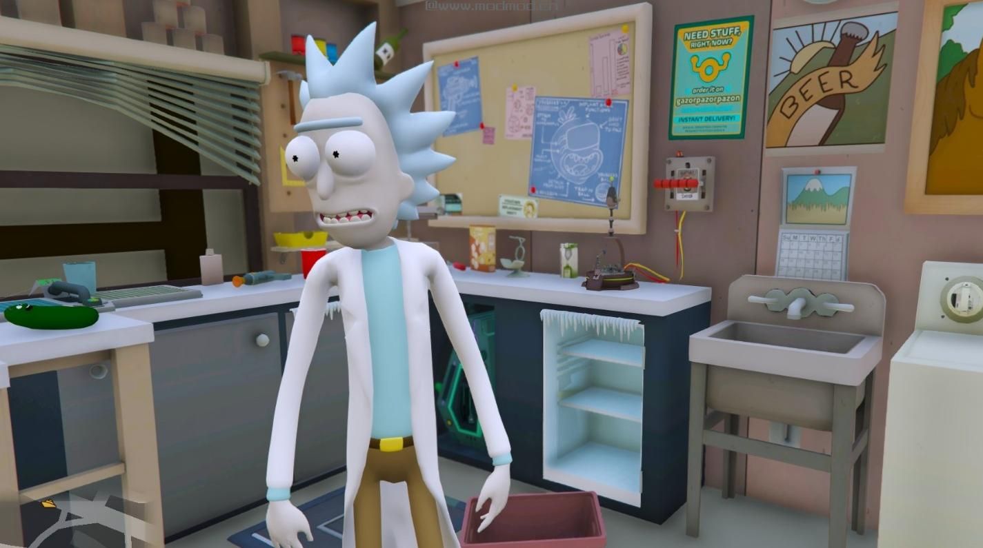  Rick Sanchez (Rick and Morty) [Add-On] 3.0