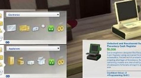 模拟人生4MOD  Computerized Cash Register