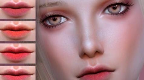 模拟人生4MOD Bobur Lipstick 27-口红27