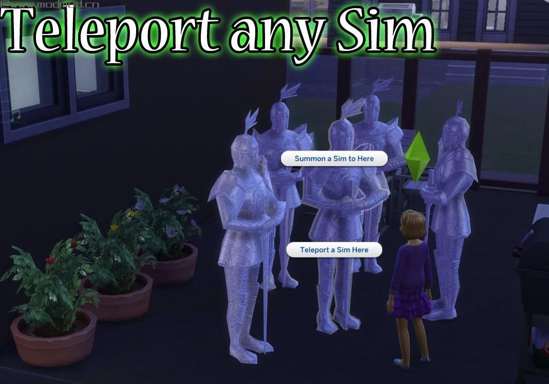 模拟人生4MOD 模拟市民传送器——双人动作必备工具！！！