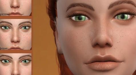 模拟人生4MOD Freckles 1801 雀斑
