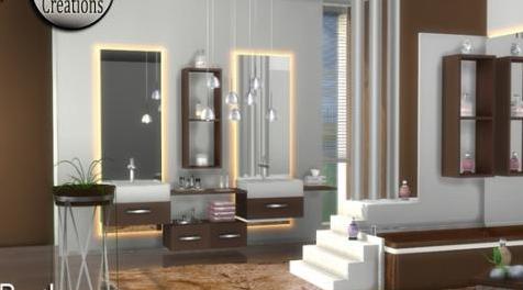 模拟人生4MOD Reevda bathroom 浴室
