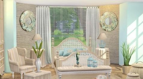 模拟人生4MOD Coastal bedroom 成人卧室