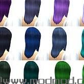 模拟人生4MOD 重做贴图的女性长直发