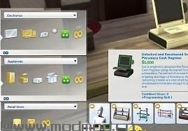 模拟人生4MOD  Computerized Cash Register