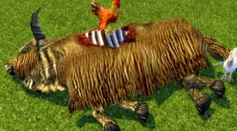 模拟人生4MOD 耗牛尸体