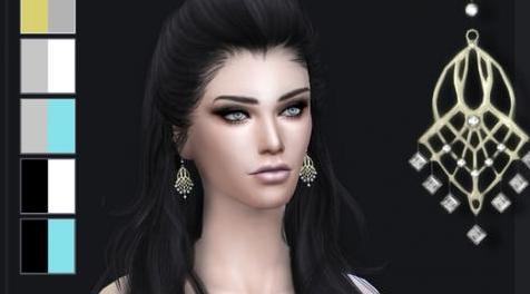 模拟人生4MOD Rising Sun 耳环