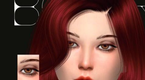 模拟人生4MOD Bobur 眉毛N03