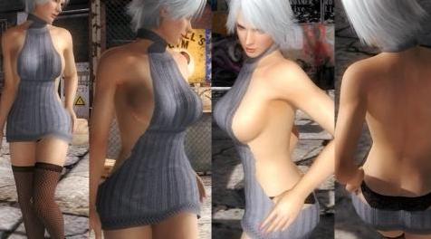 死或生5MOD Christie meme sweater