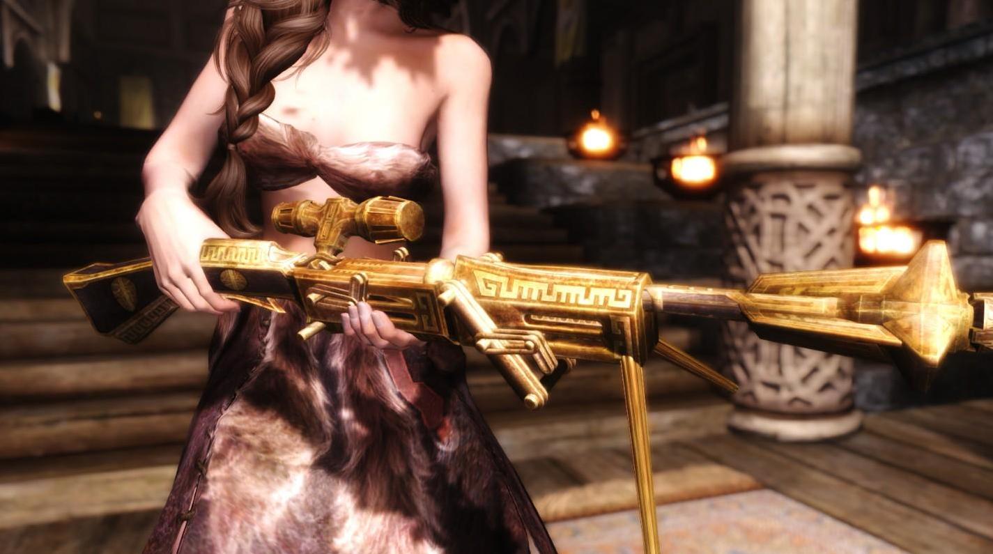 上古卷轴5：天际MOD 矮人AWP狙击步枪 - Dwarven AWP Sniper Rifle