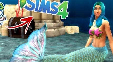 模拟人生4MOD Sims4MermaidTail 美人鱼尾巴