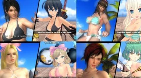 死或生5MOD  Homura’s Crimson Squad Bikinis Set