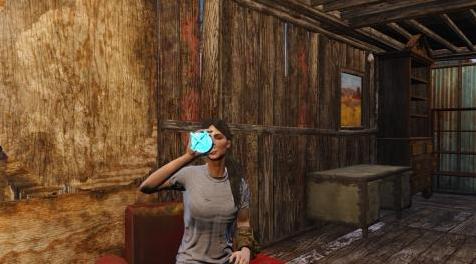 辐射4MOD  整一口儿啊？可视化喝酒动作