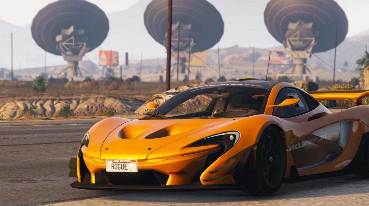 侠盗猎车手5MOD 迈凯伦P1 GTR Road Legal