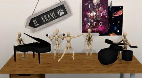 模拟人生4MOD 乐团小雕像