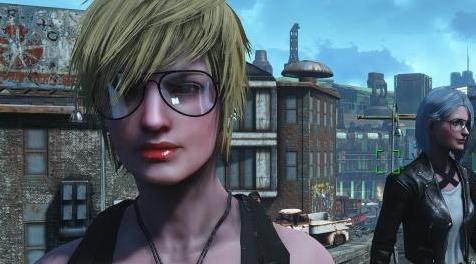 辐射4MOD M-skin女性整体皮肤材质MOD