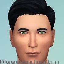 模拟人生4MOD 一款面部非替换皮肤 By Plumb-Bomb