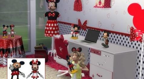 模拟人生4MOD 米奇/米妮