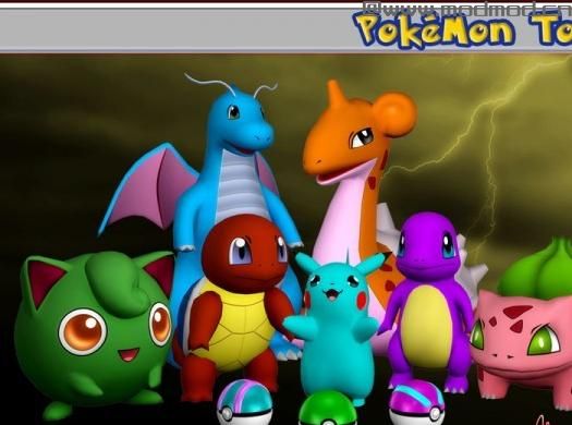 模拟人生4MOD Pokemon精灵宝可梦玩具合集