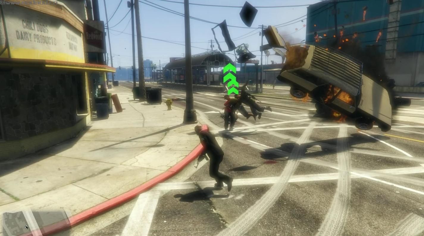 侠盗猎车手5MOD 帮派战争