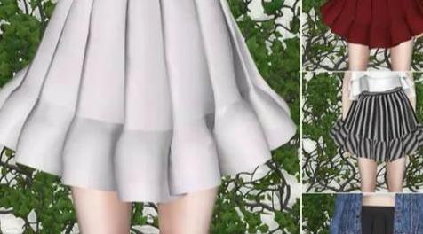 模拟人生4MOD 百褶裙