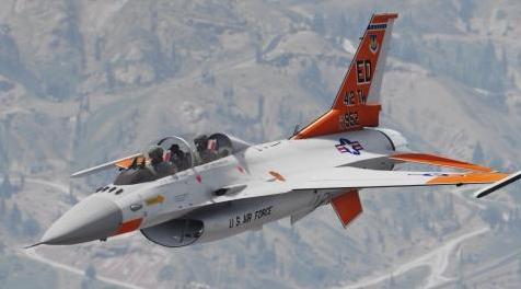 侠盗猎车手5MOD F-16D战隼（非武装）[附加]