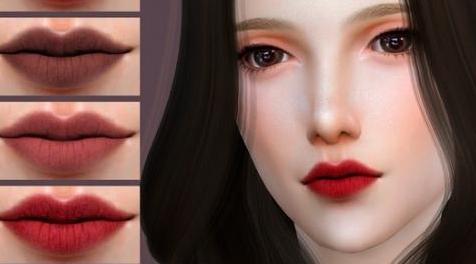 模拟人生4MOD Bobur Lipstick 41 唇彩