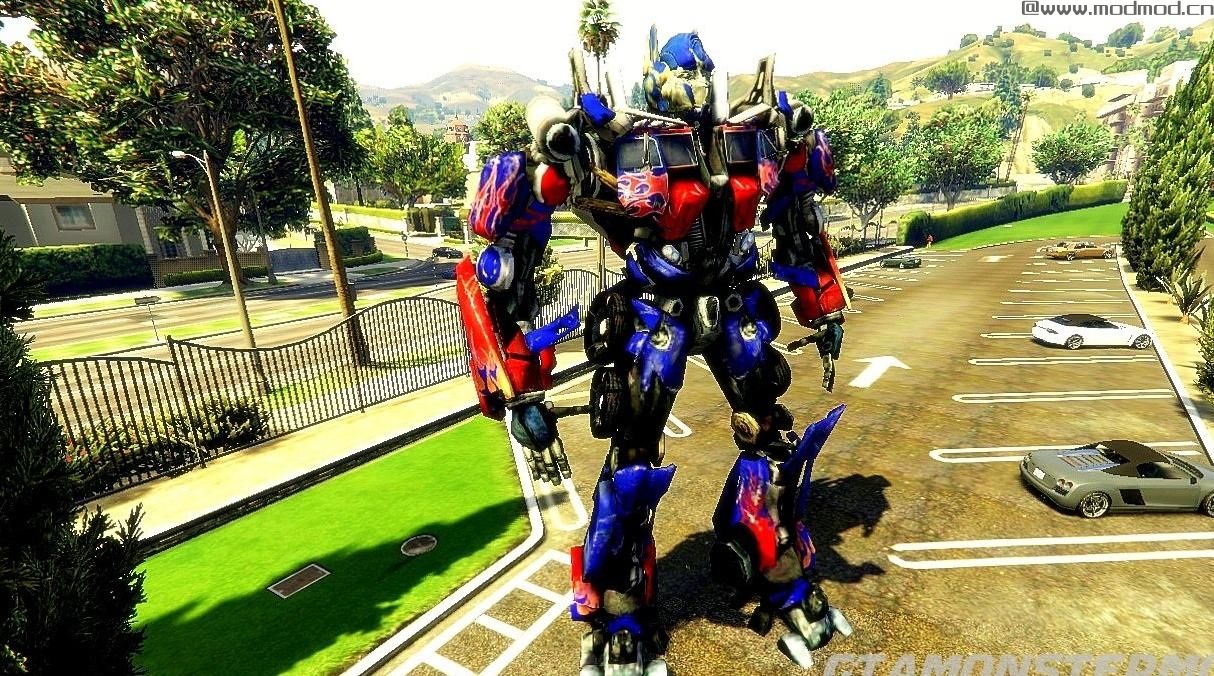 侠盗猎车手5MOD 擎天柱