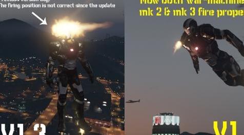 侠盗猎车手5MOD 战争机器MK 2（奥创纪元）和MK3（内战）