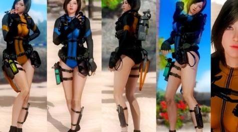 死或生5MOD KIM JIYUN - default costume