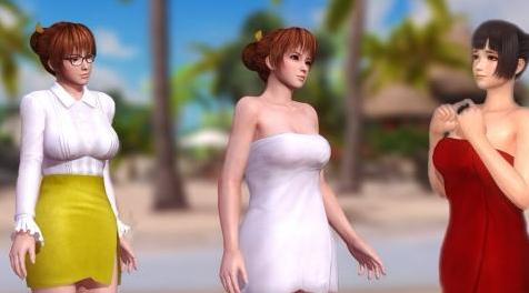 死或生5MOD Kasumi - Naotora MS Bath and Hair - Kasumi Teacher