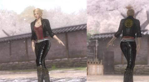 死或生5MOD  SARAH BRYANT Jacket Black DLC 001 Alternative