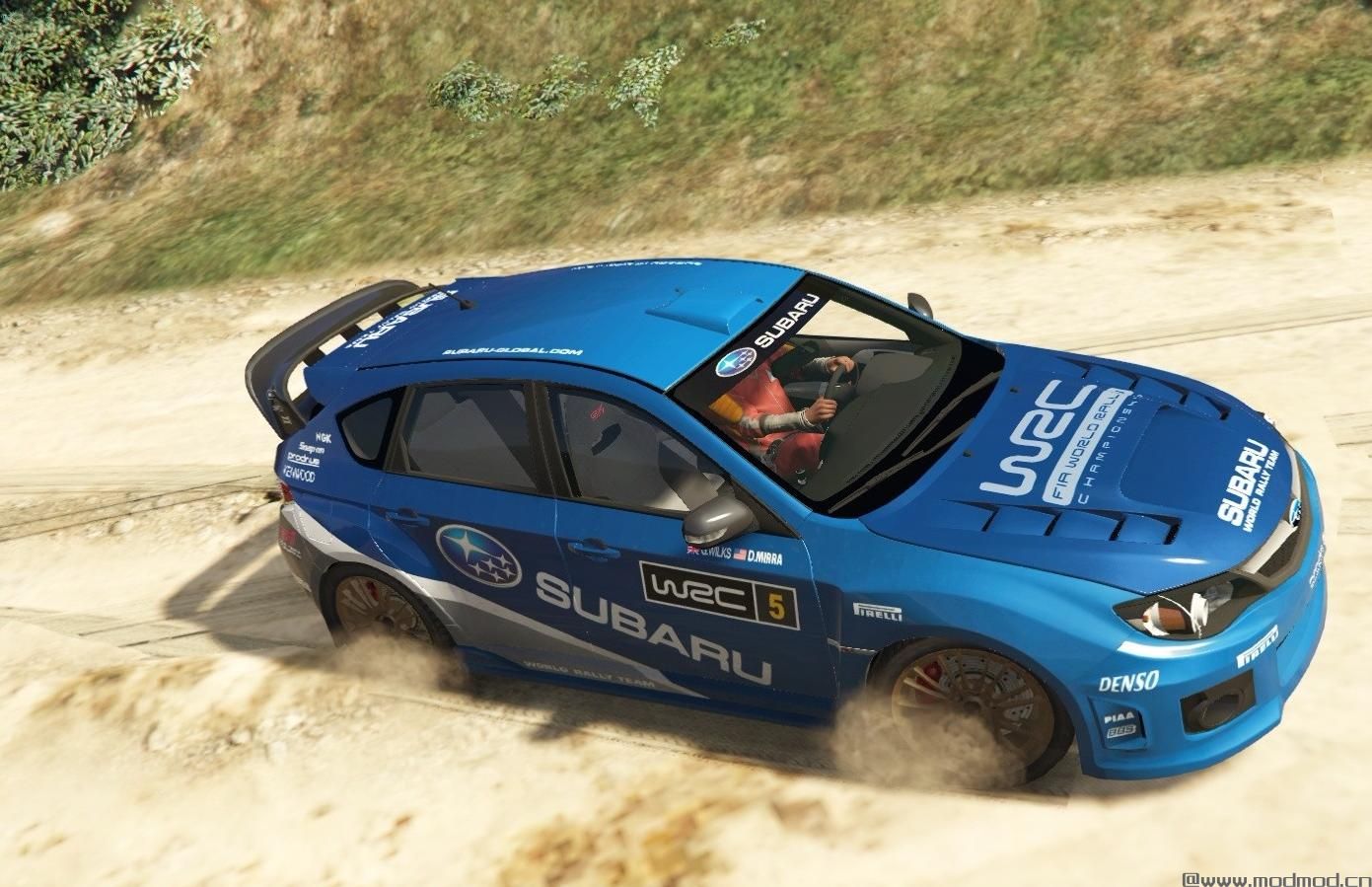 侠盗猎车手5MOD 斯巴鲁翼豹WRX STI