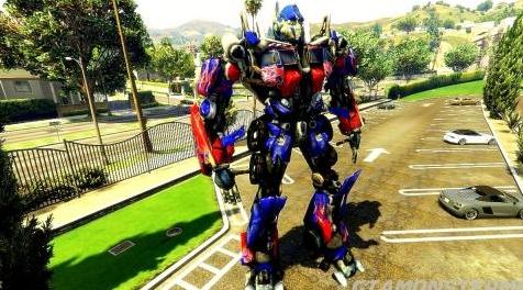 侠盗猎车手5MOD 擎天柱