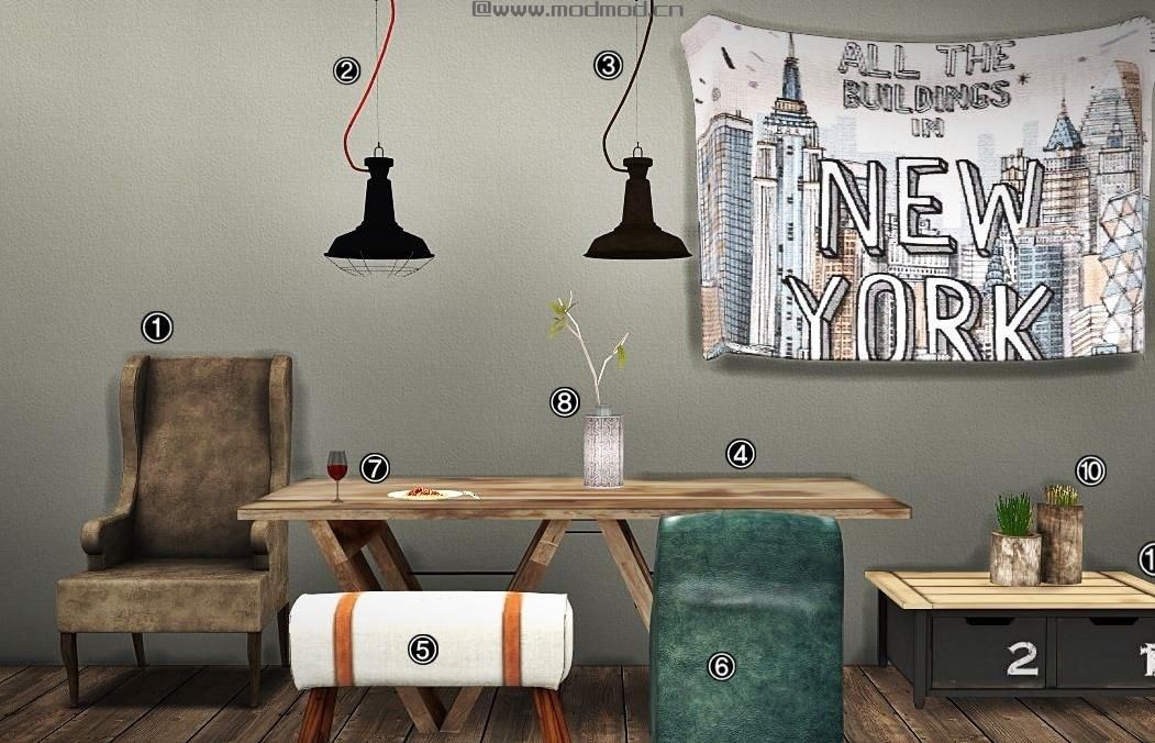 模拟人生4MOD RH Dining