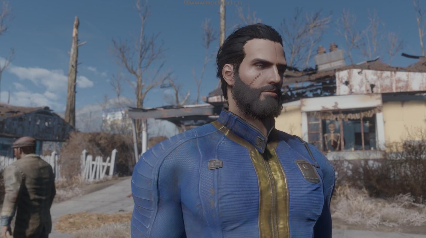 辐射4MOD 男性Super Hero Bodies