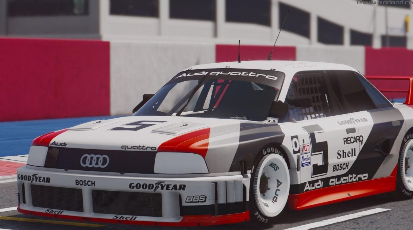 侠盗猎车手5MOD 奥迪90 quattro IMSA GTO [附加组件|雨刷]