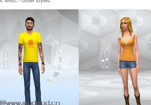 模拟人生4MOD 模拟人生4替换CAS背景