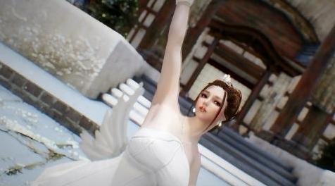 上古卷轴5：天际MOD FF10 尤娜婚纱 UUNP SMP版本