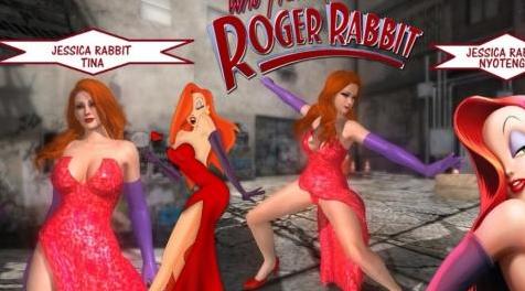 死或生5MOD Nyo / Tina as Jessica Rabbit [UPDATE]