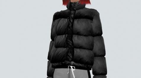 模拟人生4MOD MarigoldF Top Padding 冬季羽绒服