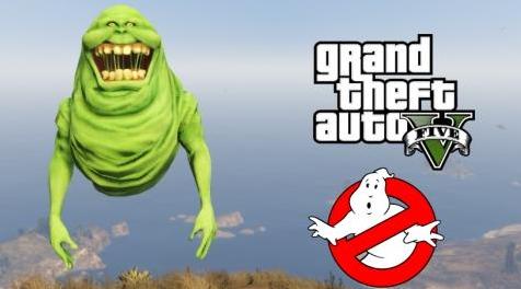 侠盗猎车手5MOD 来自捉鬼敢死队的Slimer